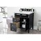 James Martin Vanities Brittany 30in Single Vanity, Black Onyx, w/ 3 CM Ethereal Noctis Quartz Top 650-V30-BKO-3ENC - alternate 5